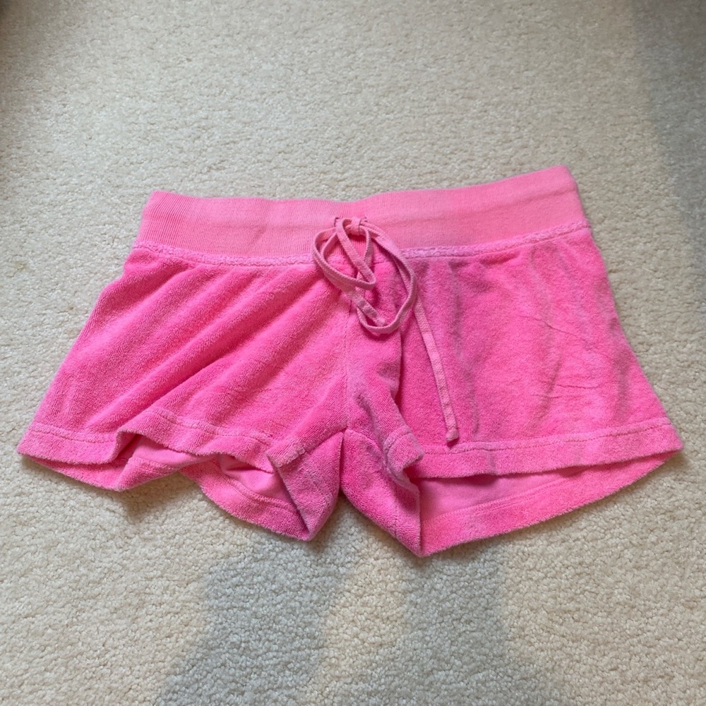 Pink hardtail shorts